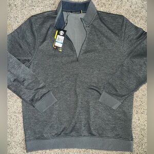 Under Armour Men's Charcoal Zip-Up Sweater